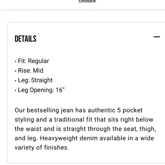 NWT Lee Men's Regular Fit Straight Leg Jeans, 34x32, Pepper Stone - Picture 4 of 6